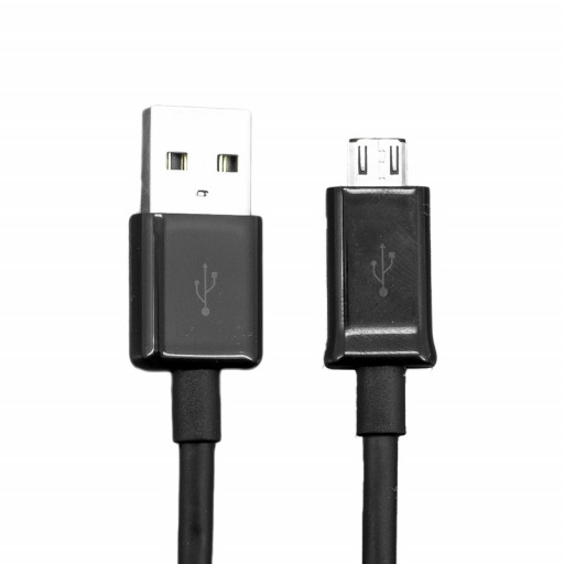 USB to Micro USB Kabel, 0,5 Meter in Schwarz