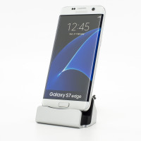 Dockingstation Micro USB für Androidhandys in Silber