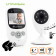 Wireless LCD Babyfon Baby Monitor mit Nachtsicht+Audioverbindung+Thermometer